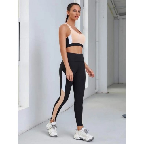 CONJUNTO CALÇA JOGGER + TOP SPORT MARIA GUEIXA PRETO